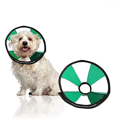ProCollar Pet Recovery Cone E-Collar for Dogs and Cats - Always Use with Your Pets Everyday Collar - Comfortable Soft Collar is Adjustable for a Secure and Custom Fit