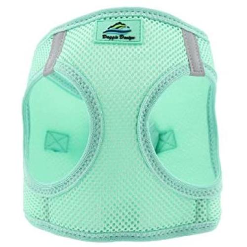 American River Doggie Design Teal Ultra Choke-Free Mesh Dog Harness