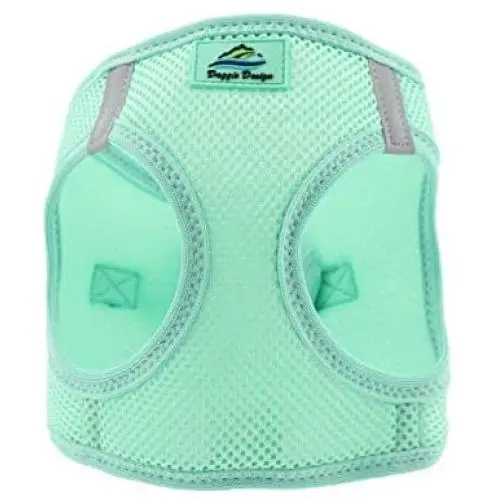 American River Doggie Design Teal Ultra Choke-Free Mesh Dog Harness American River Doggie Design Teal Ultra Choke-Free Mesh Dog Harness