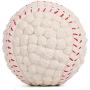 XIHONGSHIR Dog Toys Balls Large Tennis Balls, Dog Toys Squeaky Balls, Nontoxic Bite Resistant, Pet Puppy Training Tooth Cleaning Toy (White),White,small6.5cm