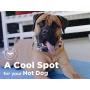 The Green Pet Shop Dog Cooling Mat - Pressure-Activated Gel Cooling Mat For Dogs - This Pet Cooling Mat Keeps Dogs and Cats Comfortable All Summer - Avoid Overheating, Ideal for Home and Travel