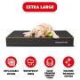 The Dog’s Bed Orthopedic Dog Bed, Premium Memory Foam S-XXXL, Waterproof, Dog Pain Relief for Arthritis, Hip & Elbow Dysplasia, Post Surgery, Lameness, Senior Supportive, Calming Bed, Washable Cover