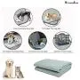 Bounabay Washable Pee Pads for Dogs, 4-Layer Fabric, Premium Stain Resistant Quick Absorbent Waterproof and Non-Slip Pad, Puppy Pads Dog Training Pad for Home, Travel Bounabay Washable Pee Pads for Dogs, 4-Layer Fabric, Premium Stain Resistant Quick Absorbent Waterproof and Non-Slip Pad, Puppy Pads Dog Training Pad for Home, Travel