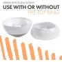 ALL FUR YOU Wobbling Moving Food Bowls. Slow Feeder Dog Bowl Cat Bowl Fun Feed Slower Eating Puzzle Maze Extra Challenge Promotes Healthy Eating Foraging for Dogs to Slow Down Eating Large and Small ALL FUR YOU Wobbling Moving Food Bowls. Slow Feeder Dog Bowl Cat Bowl Fun Feed Slower Eating Puzzle Maze Extra Challenge Promotes Healthy Eating Foraging for Dogs to Slow Down Eating Large and Small