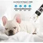 HFAN Dog Clippers, Professional Cordless Low Noise Rechargeable Grooming Trimmer Hair Electric Shaver Kit Pet Clippers with 4 Comb Guides Scissors for Dogs, Cats and Other Animals HFAN Dog Clippers, Professional Cordless Low Noise Rechargeable Grooming Trimmer Hair Electric Shaver Kit Pet Clippers with 4 Comb Guides Scissors for Dogs, Cats and Other Animals