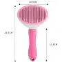 ArtTao Pet Grooming Brush Stainless Steel Grooming Dog Cat Comb Tool, Pet Comb Pet Grooming Massage Brush No More Nasty Shedding and Flying Hair ArtTao Pet Grooming Brush Stainless Steel Grooming Dog Cat Comb Tool, Pet Comb Pet Grooming Massage Brush No More Nasty Shedding and Flying Hair