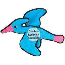 SmartPetLove Tender-Tuffs Crinkle - Prehistoric Plush Dog Toy - Flying Pterosaur