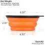 lesotc Collapsible Dog Bowl,2 Pack Silicone Fodable Water Food Bowls for Dogs Cats,Portable Expandable Pet Feeding Watering Cup Dish for Walking Parking Traveling with 2 Carabiners,BPA Free lesotc Collapsible Dog Bowl,2 Pack Silicone Fodable Water Food Bowls for Dogs Cats,Portable Expandable Pet Feeding Watering Cup Dish for Walking Parking Traveling with 2 Carabiners,BPA Free