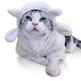 Dog Costumes,Cat Costumes,Cat Clothes,Cat Halloween Costumes,Winter Costumes,Sheep Cosplay Winter Costume to Make Your Pet Look Cute