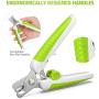 Slopehill Dog Nail Clippers, Pet Nail Clippers with Safety Guard to Avoid Over Cutting, Free Nail File, Razor Sharp Blade, Lock Switch - Professional Grooming Tool for Large and Small Animals