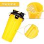 NINEMAX 2-in-1 Dog Water Bottle with Collapsible Dog Bowls,Portable Dog Food Container and Water Dispenser for Traveling,Walking,Hiking