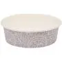 Glad for Pets Disposable Feeding Bowls | Small Dog Bowls in Gray Pattern | 1.75 Cup Feeding Size, 25 Count - Dog Bowls are Great for Dry and Wet Dog Food or Water