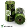 PoopBags Eco-Friendly Dog Waste Bags, 8 Rolls, 120 Bags