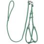 Dogline Comfort Microfiber Round Step-in Harness with Lead