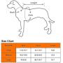 JUJUPUPS Dog Reflective Vest High Visibility Adjustable Strap Safety Jacket,Material Ideal to Keep Dogs Safe While Walking & Hunting