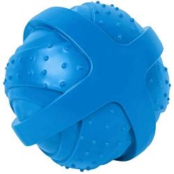 ST Pet 532501 Rowdy Roller Ball Dog Toy, Blue, 4.5'' Diameter