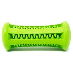 Petpany Dog Toy Ball Healthy Teeth Bite Resistan Keep The Weight Rod Dog Chew Ball for Pet Teeth Cleaning & Education