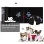HaoDeng Dog Poop Bags, Extra Thick and Strong Poop Bags for Dogs, Guaranteed Leak-Proof, 15 Doggy Bags Per Roll, Each Dog Poop Bag Measures 9 x 13 Inches, 24Rolls, 360 Bags