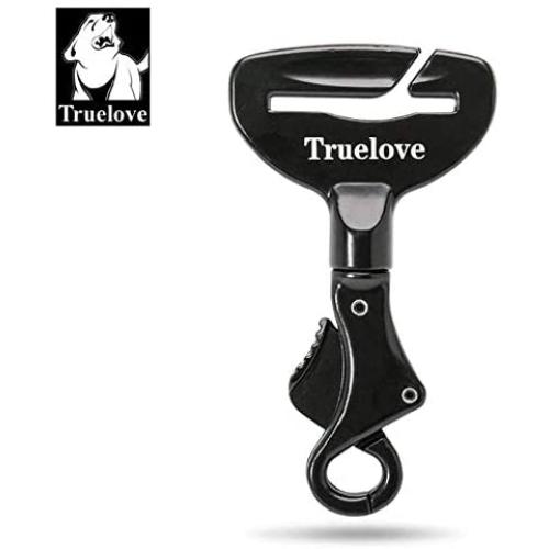 TRUE LOVE Vehicle Seat Belt Safety Buckle Lock, Fit Pet Harness Dog or Cat Car Travel Portable Lightweight TLM1991