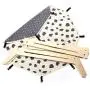 Primetime Petz Pet Lounge, Raised Indoor Pet Bed for Cats or Small Dogs, Reversible Fabric Hammock (Neutral Paint Spots/Crosses) Primetime Petz Pet Lounge, Raised Indoor Pet Bed for Cats or Small Dogs, Reversible Fabric Hammock (Neutral Paint Spots/Crosses)