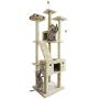 Furhaven Pet - Tiger Tough Tall Cat Tree Entertainment Playground Furniture for Cats & Kittens - Multiple Styles & Colors