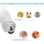 Star Brand Pet Nail Grinder for Dogs and Cats, Paw Trimmer Clipper Gentle and Painless | Trimming, Shaping, Smoothing, Grooming for Small Medium Large Pet Portable Nail File | Diamond Bit Grinder Dog