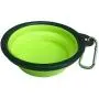 leqingchun Portable Travel Bowl Silicone pet Bowl, Collapsible Dog Bowl, cat Bowl Water Supply Travel Bowl Green + Fruit Green leqingchun Portable Travel Bowl Silicone pet Bowl, Collapsible Dog Bowl, cat Bowl Water Supply Travel Bowl Green + Fruit Green