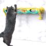 Grehod Cat Toy Cat Tunnel Turntable Toy, 360° Turntable Toy, Pet Comb Hair Massage Brush, Bell Suction Cup Toy, Roller Ball Toy, Pet Puzzle Turntable Toy