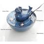 KUANDARM Pet Water Fountain Pet Supplies Automatic Circulating Water Dispenser Dog Cat Water Basin Fountain Drinking Fountains for Dogs,Fountains and Water Features, Blue