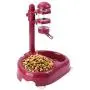 Pet Standing Water Dispenser Bowl- Multifunctional Automatic,Feeder for Dog and Cat Height Adjustable 450ml Water Bottle,Automatic Standing Water Dispenser, Detachable Pole Self-Feeder Pet Standing Water Dispenser Bowl- Multifunctional Automatic,Feeder for Dog and Cat Height Adjustable 450ml Water Bottle,Automatic Standing Water Dispenser, Detachable Pole Self-Feeder