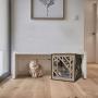 Cardboard Cat House for Indoor - Decorative Cat Hideaway Box Playhouse Toy Pet Lounge Made of Recyclable Cardboard