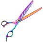 Professional Pet Grooming Scissor Dog Chunker Shears, Dog Thinning/Blending Shear Puppy Grooming Tools for Pet Groomer