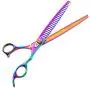 Professional Pet Grooming Scissor Dog Chunker Shears, Dog Thinning/Blending Shear Puppy Grooming Tools for Pet Groomer