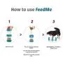 IQZoo The Premium Intelligent Pet Feeder - Slowest Food Dispenser for Dogs, Cats, Pigs, Ferrets etc, Dispences Food at Average of 55 Minutes - Patented Design