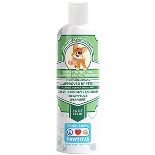 Pawtitas Dog Shampoo and Conditioner Aromatherapy Pet Care Plant Based Made with Certified Organic Natural Herbs, Essential Oil, Colloidal Oatmeal, Puppy Shampoo Deodorant Pet Odor Eliminator 16 Oz Pawtitas Dog Shampoo and Conditioner Aromatherapy Pet Care Plant Based Made with Certified Organic Natural Herbs, Essential Oil, Colloidal Oatmeal, Puppy Shampoo Deodorant Pet Odor Eliminator 16 Oz