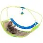 PETMAKER Interactive Cat Toy Rocking Activity Mat- Swing Playing Station with Sisal Scratching Area, Hanging Toy, Rolling Ball for Cats and Kittens