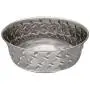 Loving Pets Diamond Plated Dog Bowl with Non-Skid Bottom, 5-Quart, Silver (7258) Loving Pets Diamond Plated Dog Bowl with Non-Skid Bottom, 5-Quart, Silver (7258)