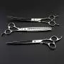 Purple Dragon 8.0 inch Dog Hair Cutting, Curved and Thinning Scissors Shear Pet Grooming Tool Kit Purple Dragon 8.0 inch Dog Hair Cutting, Curved and Thinning Scissors Shear Pet Grooming Tool Kit