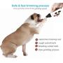 Denniriort Dog Nail Grinder, Rechargeable Electric Dog Nail Trimmer, 2-Speed Nail Clipper for Small Medium and Large Pet, Safe, Painless and Low Noise