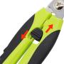 N/A Pet Grooming Set for Dogs & Cats ¨C Includes Massage Brush Bath Comb, Nail Clippers, and Nail File, Green 3-in-1 Pet Care Set