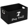 Geyecete Dog Apparel & Accessories/Dog Toys/Pet Supplies Storage Basket/Bin with Handles, Collapsible & Convenient Storage Solution for Office, Bedroom, Closet, Toys, Laundry Geyecete Dog Apparel & Accessories/Dog Toys/Pet Supplies Storage Basket/Bin with Handles, Collapsible & Convenient Storage Solution for Office, Bedroom, Closet, Toys, Laundry