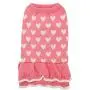 CheeseandU Small Dog Sweater Warm Cute Heart Dog Sweater Dress Pet Beautiful Princess Style Sweater Dress Red Female Girl Dog Puppy Cat Soft Knitwear Pullover Pet Valentines Day Clothes Apparel Pink CheeseandU Small Dog Sweater Warm Cute Heart Dog Sweater Dress Pet Beautiful Princess Style Sweater Dress Red Female Girl Dog Puppy Cat Soft Knitwear Pullover Pet Valentines Day Clothes Apparel Pink