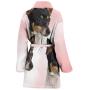 Toy Fox Terrier Dog Print Womens Bath Robe
