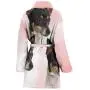 Toy Fox Terrier Dog Print Womens Bath Robe Toy Fox Terrier Dog Print Womens Bath Robe
