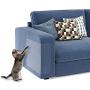 scree Scarmor Furniture Protector- to Furniture from Pets- 10Pcs Self Adhesive Vinyl Included- Protection from Cat & Dog Scratches-Pad Deterrent for Doors, Walls, Upholstery & Mattresses