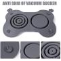 Slow Feeder Bowl for Dogs, Silicone Dog Slow Feeding Mat Non-Slip Slow Eating Pet Food Bowl for Puppy Small Medium Small Dogs & Cats (Gray)