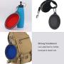 nobrand 2 Pack Collapsible Dog Bowl & Pet Bowl Collapsible Travel Silicone for Outdoor Travel Hiking Camping (1000ml)