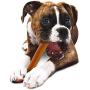 Nylabone Power Chew Rawhide Roll Alternative Chew Toy Peanut Butter Flavor X-Large/Super - 50+ lbs.