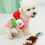 Holibanna Pet Toy Cotton Rope Pet Dog Chewing Bite Toy Christmas Hanging Ornaments (Santa)
