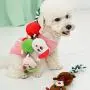 Holibanna Pet Toy Cotton Rope Pet Dog Chewing Bite Toy Christmas Hanging Ornaments (Santa)